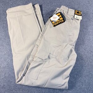 Propper Public Safety Women Tactical Trouser Khaki Cargo Pants Size 10 Raw Hem